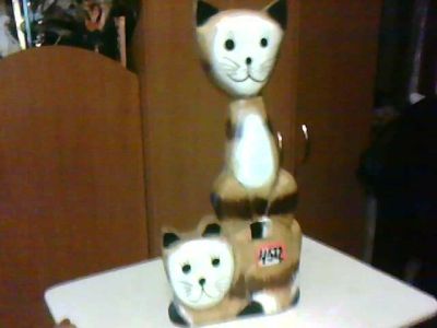 Лот: 9614971. Фото: 1. Кошечки. (( Дерево.)) НОВЫЕ... Фигурки, статуэтки