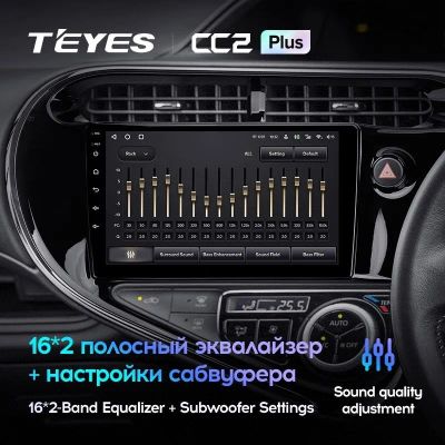 Лот: 21427745. Фото: 1. Штатная магнитола Teyes CC2 Plus... Автомагнитолы