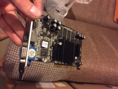 Лот: 12500777. Фото: 1. Nvidia geforce 4 mx-440. Видеокарты