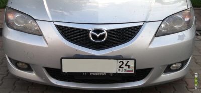 Лот: 3012164. Фото: 1. Бампер Mazda Axela bk5p. Кузов