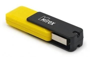 Лот: 12045514. Фото: 1. Флешка USB 4 ГБ Mirex City Yellow... USB-флеш карты
