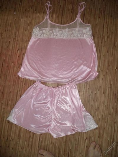 Лот: 3753757. Фото: 1. комплект нежно розовый 42.эротическая... Домашняя одежда