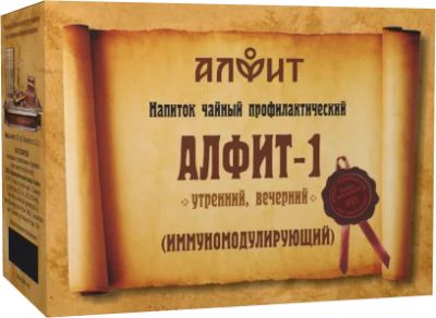Лот: 11489434. Фото: 1. Алфит-1 Иммуномодулирующий (напиток... Народная медицина, БАДы