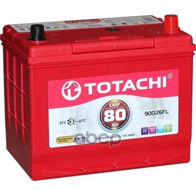 Лот: 21878300. Фото: 1. Акб Totachi Kor Cmf 80 Fl 90D26... Другое (автозапчасти)