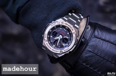 Лот: 10356651. Фото: 1. CASIO G- SHOCK G-steel GST-W110D-1A. Оригинальные наручные часы
