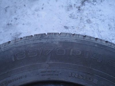 Лот: 3807805. Фото: 1. Nokian hakka green 185/70 R14. Шины
