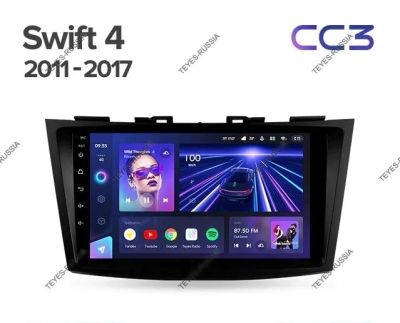 Лот: 20752178. Фото: 1. Магнитола Teyes CC3 Suzuki Swift... Автомагнитолы