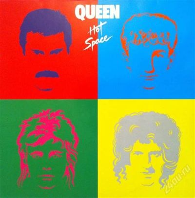 Лот: 880808. Фото: 1. QUEEN "HOT SPACE" LP EMI 1982... Аудиозаписи