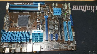 Лот: 16363839. Фото: 1. Материнская плата AM3+ ASUS M5A97... Материнские платы