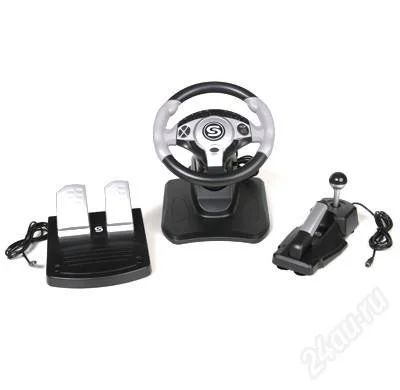 Лот: 803973. Фото: 1. Руль Twin Turbo2 Feedback <HY-826... Рули, джойстики