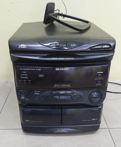 Лот: 17949913. Фото: 1. Музыкальный центр Sharp CD-C265X... Музыкальные центры, магнитолы