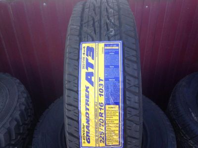 Лот: 5323801. Фото: 1. 225 70r16 Dunlop Grandtrek A/T-3... Шины