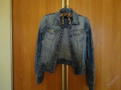 Лот: 1138748. Фото: 1. Джинсовка Bershka. Пиджаки, жакеты, жилеты