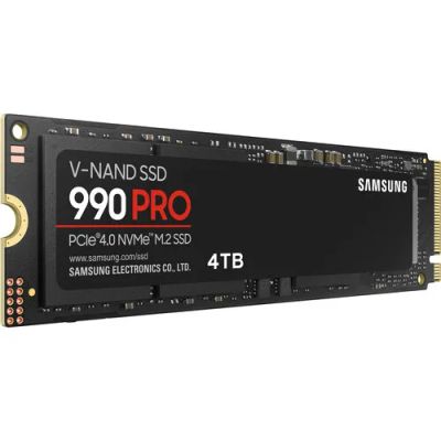 Лот: 21638239. Фото: 1. SSD диск Samsung 4TB 990 PRO PCIe... Жёсткие диски