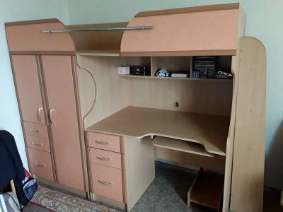 Лот: 11835185. Фото: 1. Двухъярусная кровать. Кровати