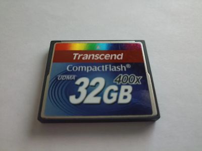 Лот: 21545999. Фото: 1. Карта памяти Transcend CompactFlash... Карты памяти