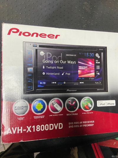 Лот: 18199656. Фото: 1. Pioneer AVH-X1800DVD. Автомагнитолы