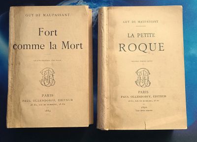 Лот: 25741801. Фото: 1. Ги де Мопассан. две книги на языке... Книги
