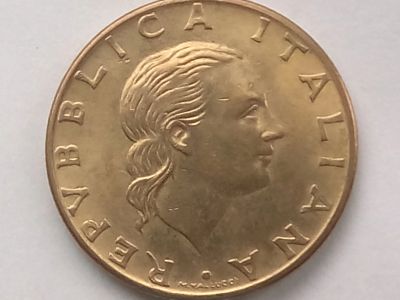 Лот: 19148940. Фото: 1. Монета Италия 200 лир, 1978. Европа