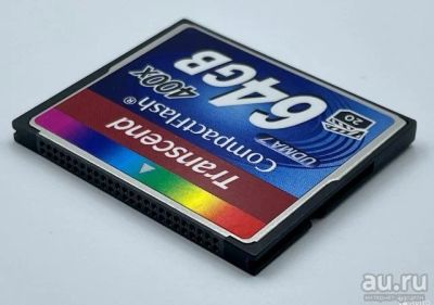 Лот: 14911408. Фото: 1. Карта памяти CompactFlash Transcend... Карты памяти