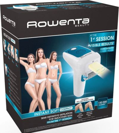 Лот: 17469073. Фото: 1. Фотоэпилятор Rowenta Instant Soft... Укладка и стрижка волос, бритьё, эпиляция