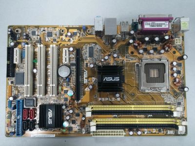 Лот: 5524247. Фото: 1. Материнская плата ASUS P5PL2-E... Материнские платы