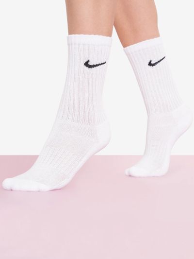 Лот: 25330293. Фото: 1. Носки Nike Value Cotton, 3 пары... Другое (спортивная одежда)