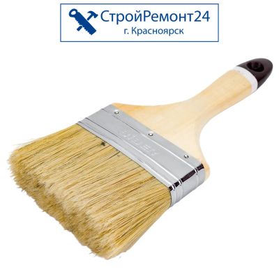 Лот: 25130421. Фото: 1. Флейцевая кисть Biber Профи, натуральная... Ручной инструмент