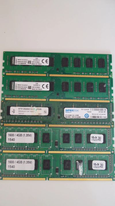 Лот: 20072744. Фото: 1. Оперативная память 4GB DDR3 1600MHz... Оперативная память