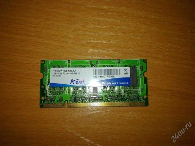 Лот: 874150. Фото: 1. 1гб so-dimm ddr2 для ноута. Оперативная память