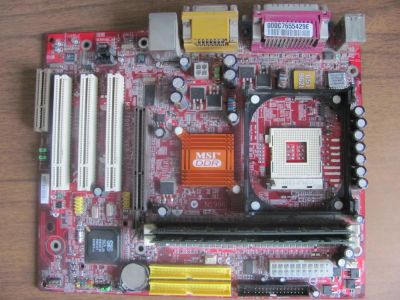 Лот: 9184937. Фото: 1. Материнская плата MSI Socket 478... Материнские платы