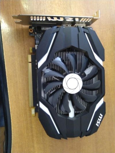 Лот: 11815827. Фото: 1. MSI GeForce GTX 1050ti 4G OC. Видеокарты