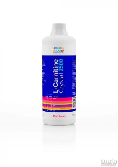 Лот: 7120934. Фото: 1. L-carnitine Crystal 2500 от Liquid... Спортивное питание, витамины