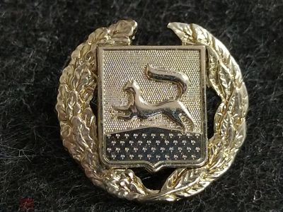Лот: 16111179. Фото: 1. Знак тяжелый герб город Уфа для... Другое (значки, медали, жетоны)