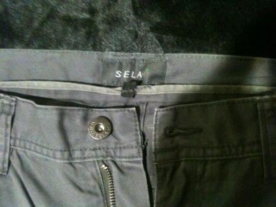 Лот: 4440806. Фото: 1. Брючные джинсы Sela С рубля. Брюки, джинсы, шорты