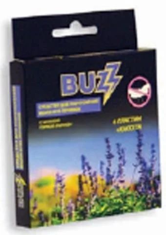 Лот: 23229115. Фото: 1. Комплект от моли BUZZ 6шт. + кассета... Средства от насекомых и грызунов