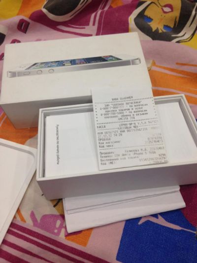 Лот: 9235692. Фото: 1. Продам Iphone 5 в хорошем состоянии... Смартфоны