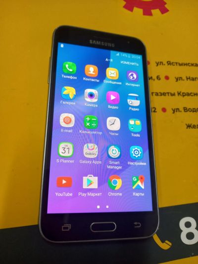Лот: 20553073. Фото: 1. Телефон Samsung Galaxy J3 (2016... Смартфоны