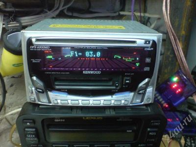 Лот: 565507. Фото: 1. CD, MD проигрыватель KENWOOD DPX6000MD. Автомагнитолы