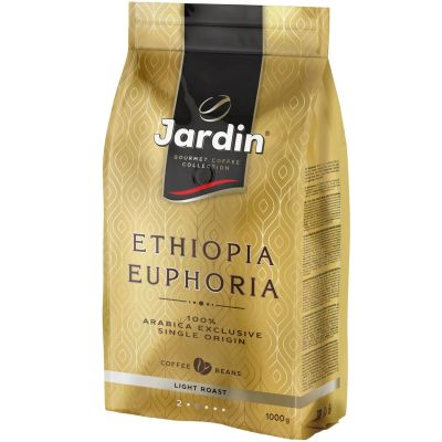Лот: 24472110. Фото: 1. Кофе в зернах Jardin Ethiopia... Чай, кофе, какао