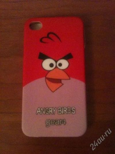 Лот: 1641794. Фото: 1. Чехол Angry Birds для Apple iPhone... Чехлы, бамперы