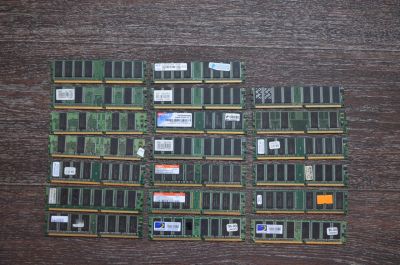 Лот: 6558217. Фото: 1. Планки ОЗУ DDR1, 256Мб, 20 шт. Оперативная память