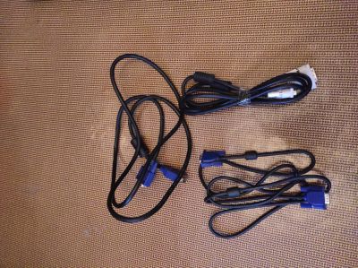 Лот: 21574617. Фото: 1. 2 vga 1 dvi d. Шлейфы, кабели, переходники