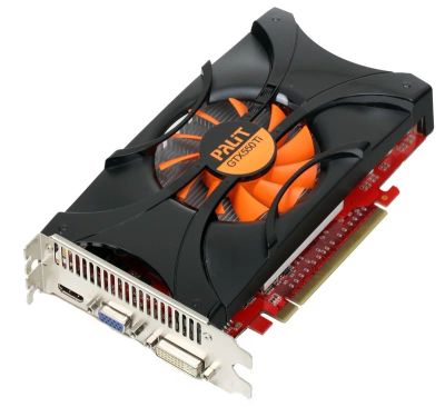 Лот: 6255722. Фото: 1. Видеокарта Palit GeForce GTX 550... Видеокарты