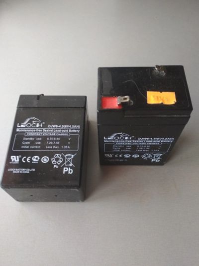 Лот: 17378275. Фото: 1. Аккумуляторы DJW6-4.5 (6V4.5AH... Аккумуляторы