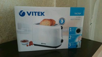 Лот: 11341902. Фото: 1. Тостер vitek. Кухонная