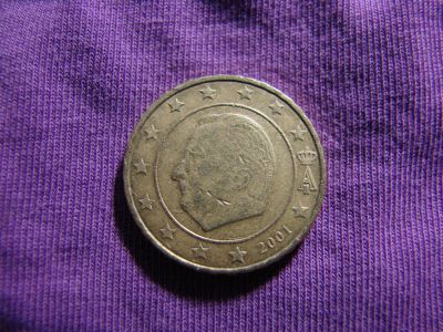 Лот: 7823362. Фото: 1. 10 евроцентов 2001, Бельгия, Альберт... Европа