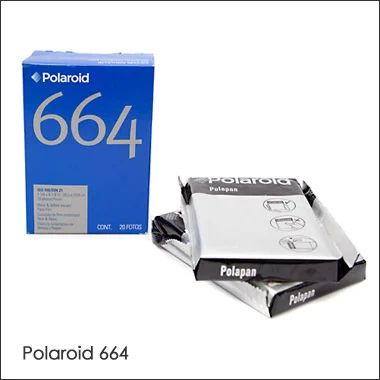 Лот: 8752987. Фото: 1. polaroid 664 ч/б две коробки. Фотобумага, плёнка