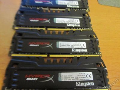 Лот: 5952164. Фото: 1. 4gb Kingston HyperX Beast 1866... Оперативная память