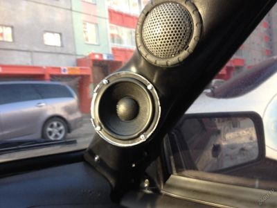 Лот: 5623372. Фото: 1. Подиумы на стойки для сч/вч на... Акустика автомобильная